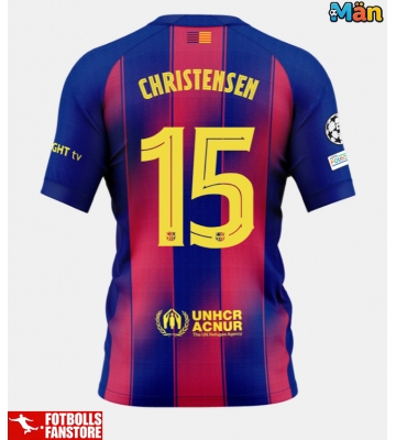 Barcelona Andreas Christensen #15 Hemmatröja 2025-26 Kortärmad